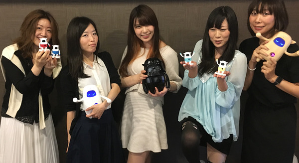 【里見のロボットと遊ぼうvol.1】ロボット女子たちがMusioに英語を教えてもらいながら癒されてきた 画像