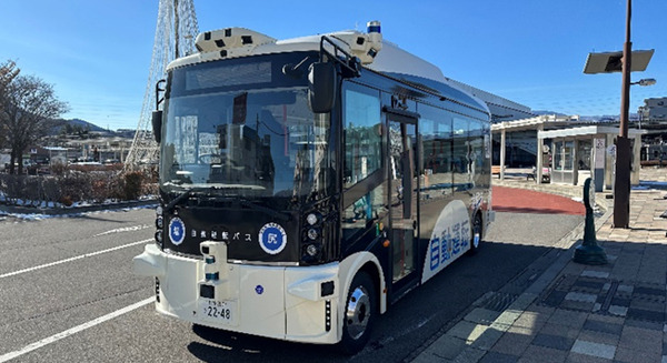 自動運転レベル4の実装運行に向けて アイサンテクノロジーが塩尻でティアフォーの自動運転小型EVバス「Minibus」を販売 画像