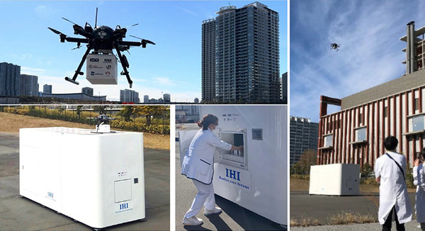 KDDI、JAL、JR東日本など6社がドローンポートで医薬品授受管理の実証実施　医薬品の安全な授受と管理の省人化を検証 画像