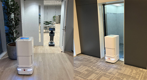 NECネッツエスアイが「サービスロボットを群管理するための国内標準化の規格案」を策定　本社ビルで実証実験 画像