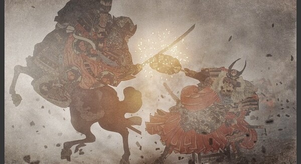 躍動感あふれる「川中島の戦い 3D絵巻/VR/AR」観光デジタルコンテンツを公開 長野市立博物館所蔵の文化財を活用 一旗 画像
