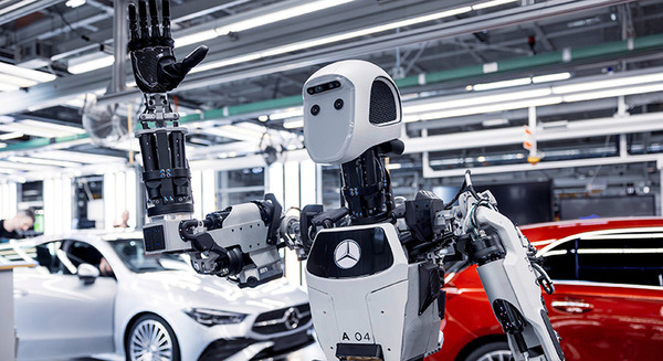 メルセデスベンツが工場内でヒューマノイドロボット「Apollo」を試験導入　ヒト型ロボットのメリットとは 画像