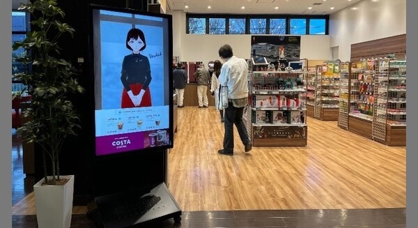 バーチャル店員がオススメ商品を紹介！Hondaグループの無人社内売店にkiwamiオリジナルアバター「xR Cast」導入 画像