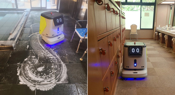 DFA Roboticsが清掃ロボットを箱根町の湯本富士屋ホテルに「導入実証サポート」で導入 清掃品質の高さ・均質化を証明、導入効果も公表 画像