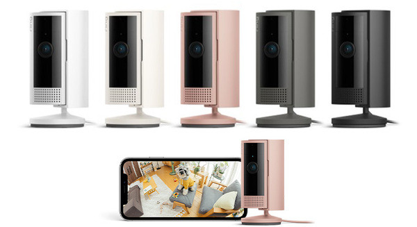 Amazonの屋内用セキュリティカメラに新色「スターライト」「ブラッシュ」「チャコール」が追加　全5色のカラーバリエーションに 画像
