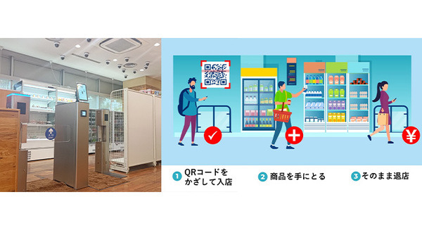 「ミニストップ ポケット」で手に取った商品をそのまま持ち帰れるレジのない店舗の実証を開始 画像