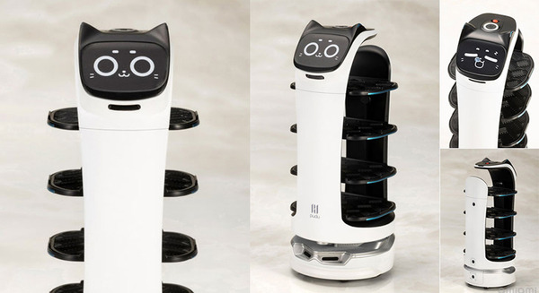 ファミレスでお馴染みのネコ型配膳ロボット「ベラボット(BellaBot)」のプラモデル登場　あみあみで予約受付中 画像