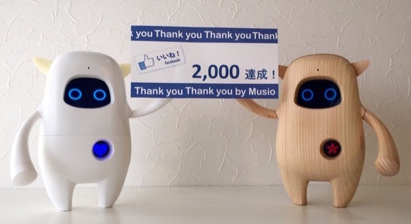 【Musio FBページ2,000いいね達成記念】「Musio Tシャツ」プレゼントキャンペーンがスタート！ 画像