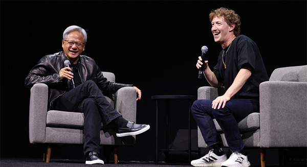 NVIDIAのCEOとメタ(Facebook)のCEOが「生成AIと次のコンピューティング基盤」をテーマに対談　日本語字幕付き 画像