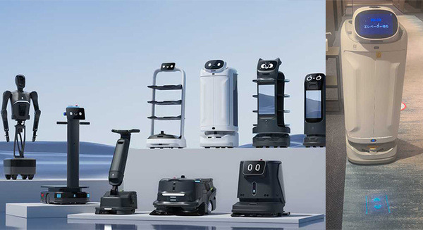 Pudu Roboticsの配送ロボットと清掃ロボットがエレベータと連携　ロボット・建物の汎用インタフェース「LCI」に対応 画像