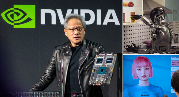 NVIDIA CEOの基調講演　トヨタや安川電機、セブン＆アイなどの導入事例を紹介　ロボットやAIで日本企業と連携を強調　AI Summit Japan 画像