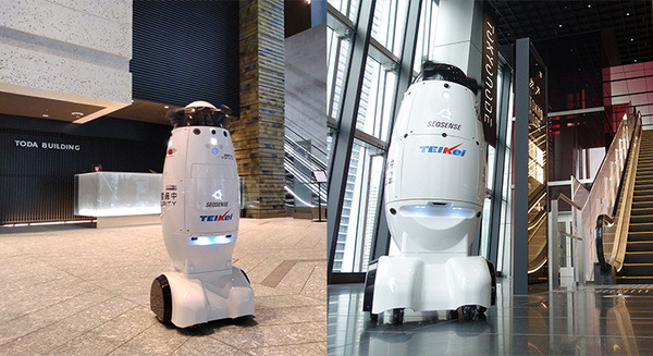 TODA BUILDINGと虎ノ門ヒルズ ステーションタワーで警備ロボット「SQ-2」が本格稼働　施設全体の警備員の負担軽減に寄与 画像