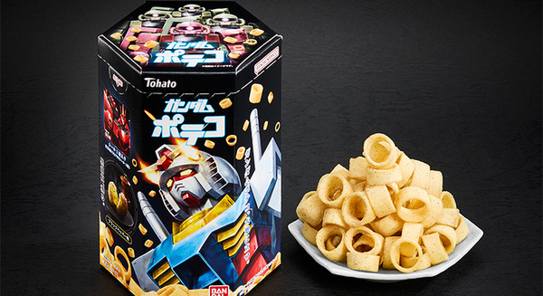ポテコとガンダムがコラボ！オリジナルシール付の「ガンダムポテコ」が新登場 特製シールファイルが当たるキャンペーンも 画像