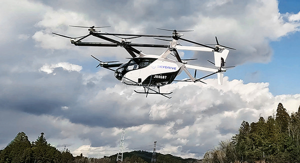 国土交通省がスカイドライブに「空飛ぶクルマ」型式証明の適用基準を発行　万博でのお披露目を予定 画像