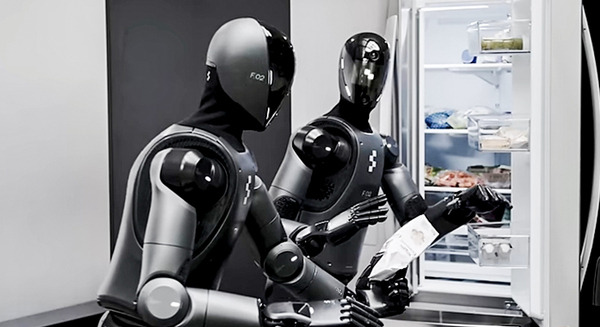 2体のヒューマノイドが協働する動画をFigure社が公開　OpenAIやMicrosoft、NVIDIAなどが出資 画像