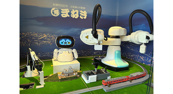 QBIT Roboticsが大阪・関西万博で老舗の駅弁・食品会社まねき食品の「未来型チャレンジショップ」展示に技術協力 画像