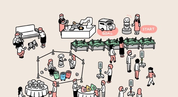 ANA発スタートアップavatarinと名古屋外国語大学が連携、万博会場でアバターロボット遠隔操作による多言語化サービスを検証 画像