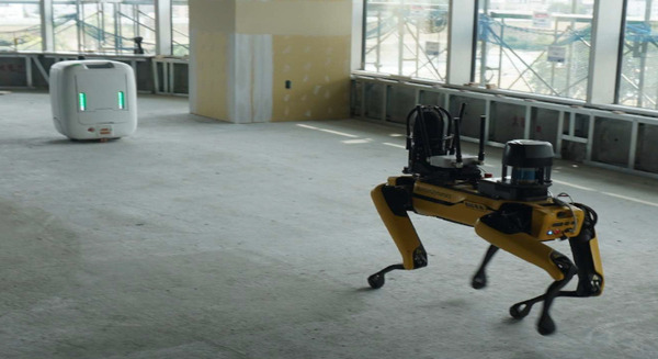 「ロボットナビゲーションシステム」が建設現場を変える！竹中工務店・NTTドコモビジネス・アスラテック共同開発 画像