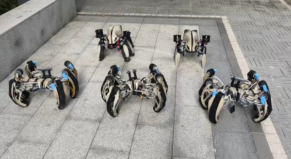 まるでSF？もしくは軍事転用の危険性も秘めるドローンロボットが登場 中国のDIY愛好家が開発 画像