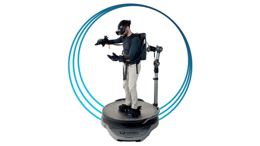 触覚グローブとVR歩行装置を統合 1HMXがヒューマノイド制御システム「Nexus NX1」公開