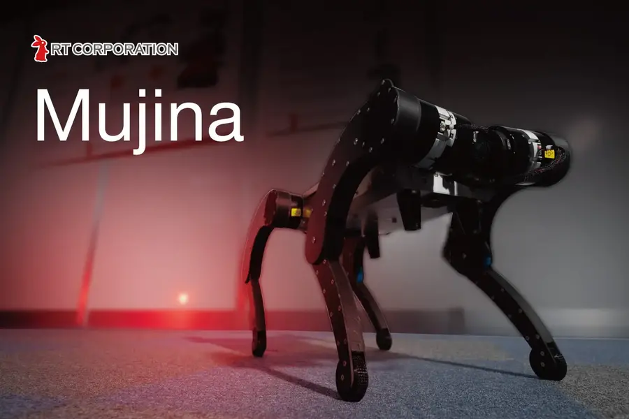 アールティが四足歩行ロボット「Mujina」を発表、2025国際ロボット展で初披露予定