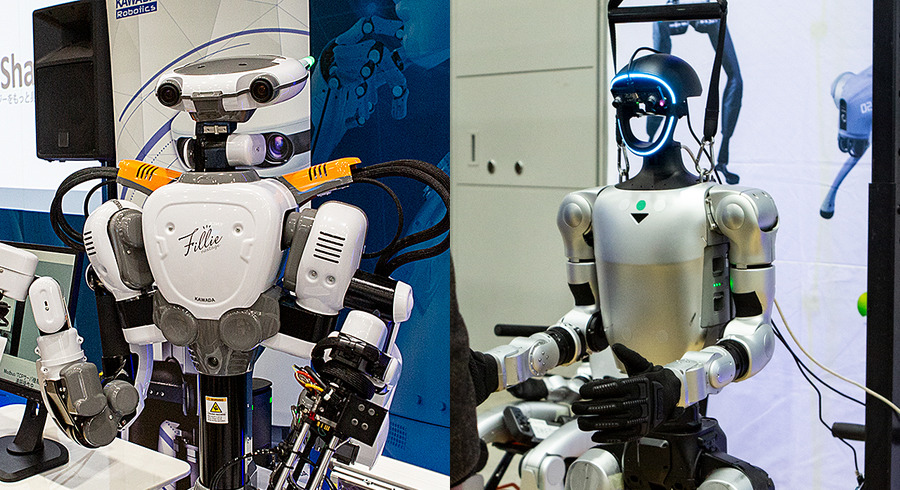 「ロボデックス」開幕！ 実用ロボットが中心、会場の一角で存在感を放つ「ヒューマノイドロボットショー」