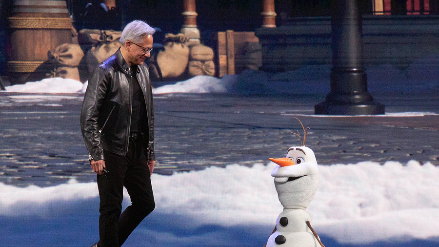 おなかにJetson！ディズニーの人気者「オラフ」が基調講演に登場　NVIDIA GTCで示されたフィジカルAIの未来