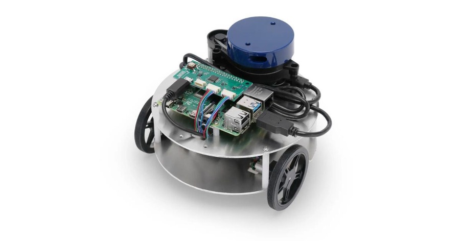 卓上サイズのLiDARロボット「ライトローバー」ROS2最新版に無償対応