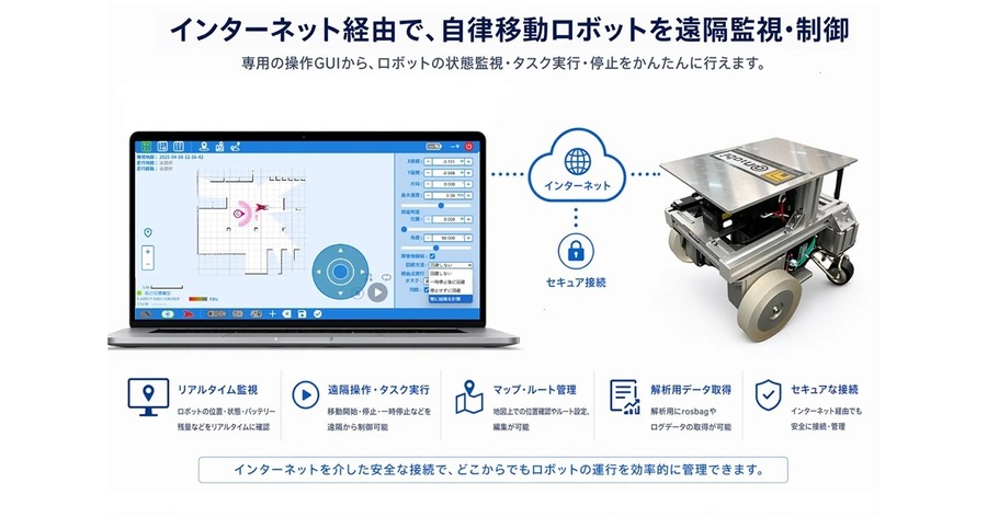 自律移動ロボットの遠隔監視・制御実証をパナソニック アドバンストテクノロジーとVieurekaが推進