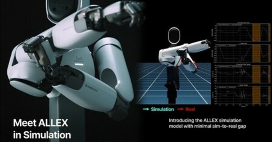 韓国WIRobotics、ヒューマノイド「ALLEX」のシミュレーションモデルを公開 フィジカルAI開発エコシステム構築の第一歩