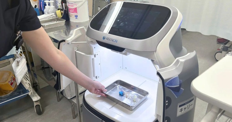 搬送ロボット「KEENON W3」が慈恵医大柏病院で年間330時間の業務削減を実現 DFA Roboticsが事例公開