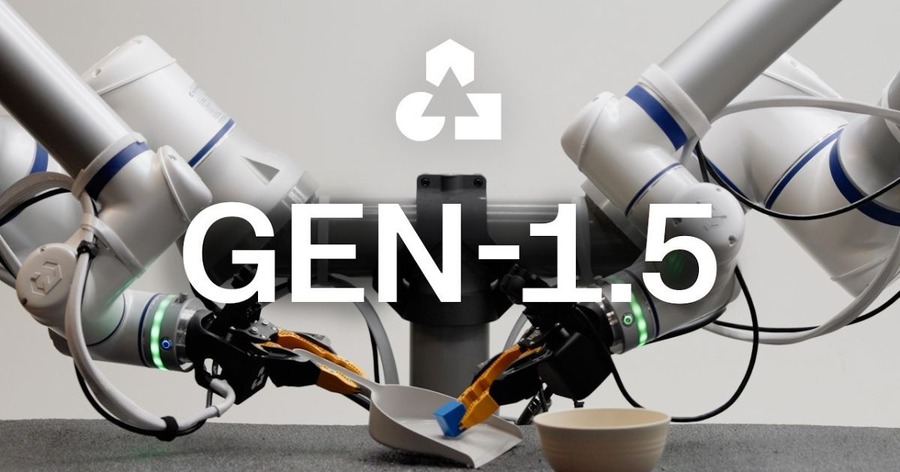 ロボットに一度見せるだけで動作を教えられる時代へ、Generalistが基盤モデル「GEN-1.5」を発表