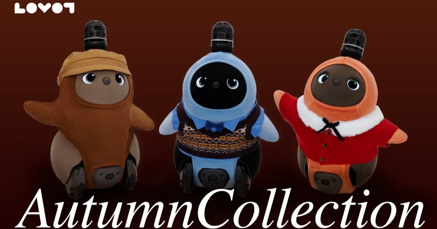『LOVOT』秋の新作アパレル「Autumn Collection 2026」（画像：GROOVE X株式会社プレスリリースより）