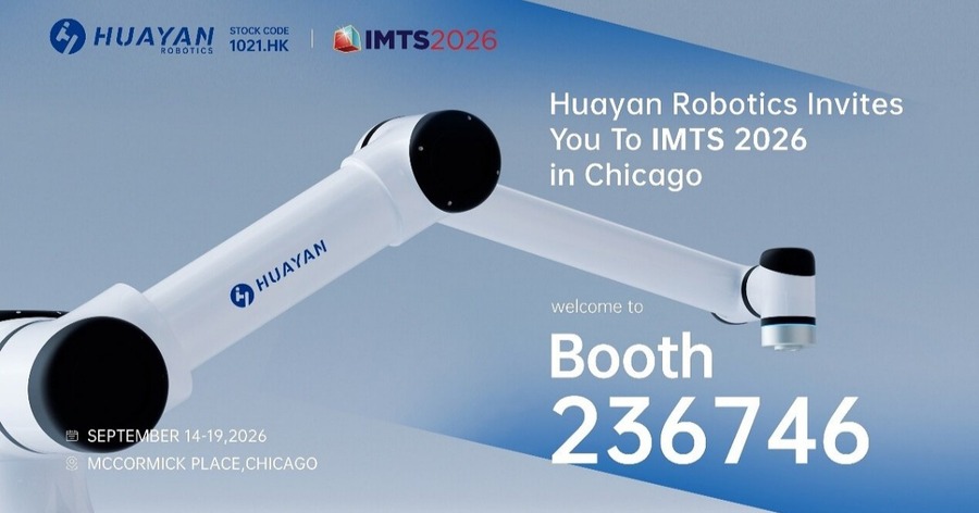 7軸ヒューマノイドアーム「HY 7」「Echo 5」などを米シカゴ「IMTS 2026」で展示予定 中国Huayan Robotics