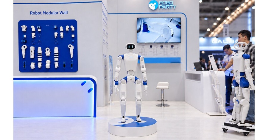 ヒューマノイドRoboParty「RP1」がIROS 2026で公開 蹴られても姿勢を立て直すデモを実施