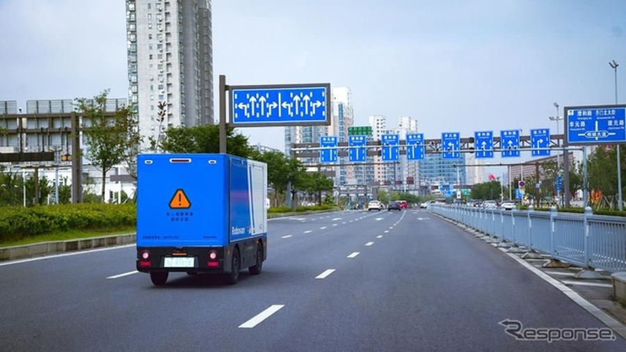 モメンタが中国・蘇州市で展開する、自動運転車両による物流