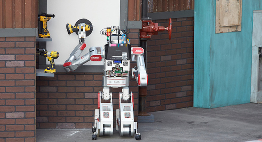 <p>UNLV’s DARPA Robotics team travels to Pomonoa, CA. for the DARPA Robotics Challenge Finals June 5, 2015. (Aaron Mayes / UNLV Photo Services)</p><p>Client: ENGINEERING</p>