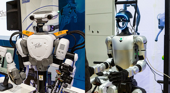 「ロボデックス」開幕！ 実用ロボットが中心、会場の一角で存在感を放つ「ヒューマノイドロボットショー」