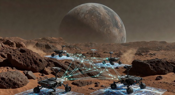 火星模擬地形で3台のロボットが協調SLAM：通信が途切れる環境での挑戦【話題の最新論文】