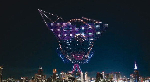 バレンタインの夜、国内最大級3,000機のドローンが渋谷の空を彩る　DIG SHIBUYA 2026でデジタルガレージが壮大なショー実施