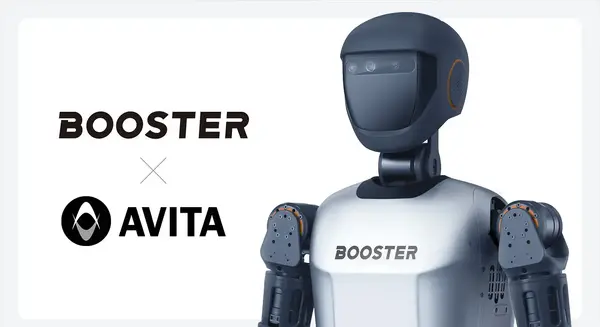 フィジカルAI搭載ヒューマノイド開発へ、AVITAとBooster Roboticsが協業開始
