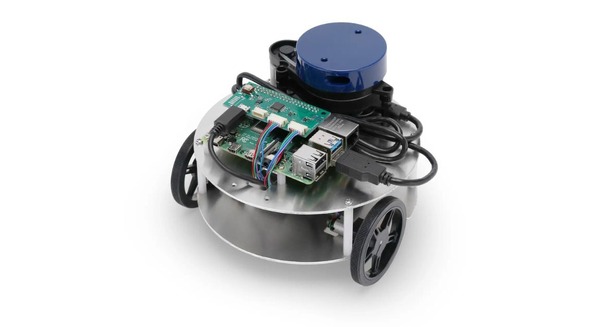 卓上サイズのLiDARロボット「ライトローバー」ROS2最新版に無償対応