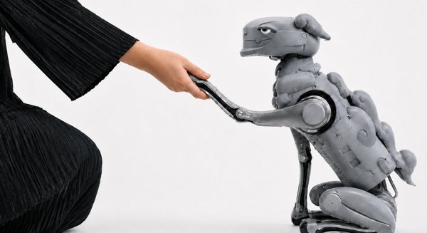 京都橘大学とKiQ、四足ロボット「AUN dog」を共同開発 人とロボットが共生する身体性を探究