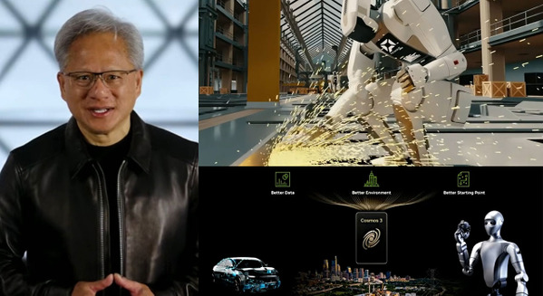 NNVIDIA、フィジカルAI開発を次の段階へ　「Cosmos 3」「Cosmos 3H」「Cosmos Dreams」を発表 「SIGGRAPH 2026」基調講演