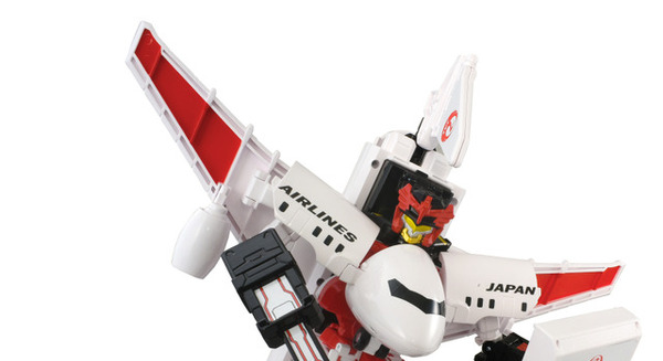 JALのジェット旅客機がロボットに変身、タカラトミー「特装合体ロボ ジョブレイバー」と初コラボ ジェット旅客機の変形ロボ玩具が発売&アニメにも登場