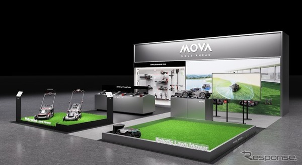 AI搭載ロボット芝刈り機、MOVAが実演デモへ…農業WEEK2026