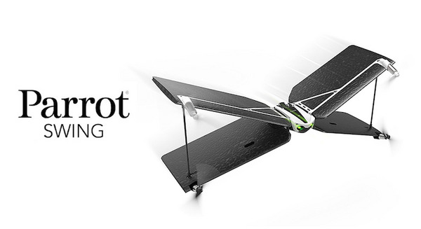 Parrot製、X型のスタイルが特徴的な小型ドローン「Swing」レビューvol.1「借りちゃった！」