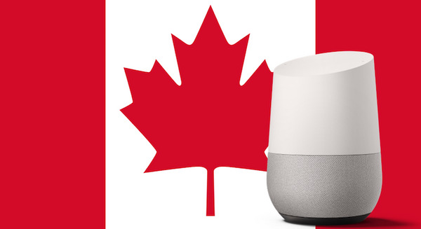 「Google Home」がカナダで6/26より発売へ。