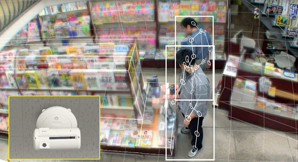 AIロボカメラは普通の防犯カメラとどう違う？万引き犯をみつけるしくみ　NEDO「次世代人工知能・ロボット中核技術開発」に採択されたアースアイズ