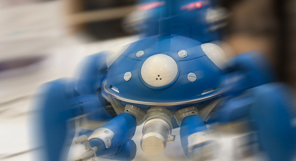 【動画あり】攻殻機動隊S.A.Cから飛び出してきたような可愛い「1/8タチコマ」と高島屋「ロボティクススタジオ」で会話してきた